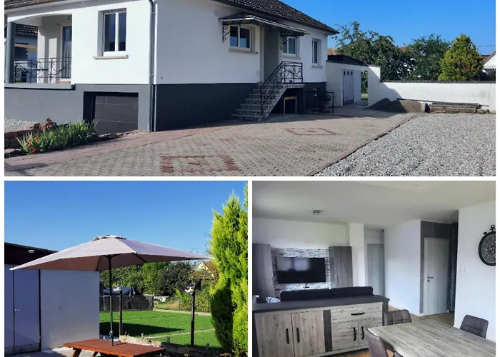 Vakantiehuis Maison Avec Jardin Proche Europa-park Rulantica Strasbourg Colmar Rhinau