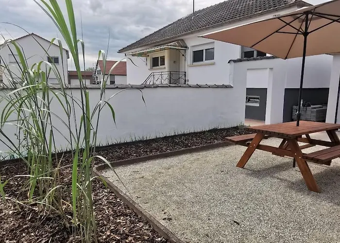 Maison Avec Jardin Proche Europa-park Rulantica Strasbourg Colmar Vakantiehuis